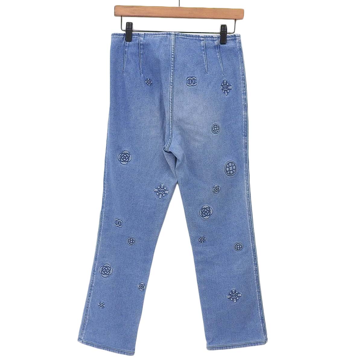 Chanel Denim Pants P70208V61785 Blue