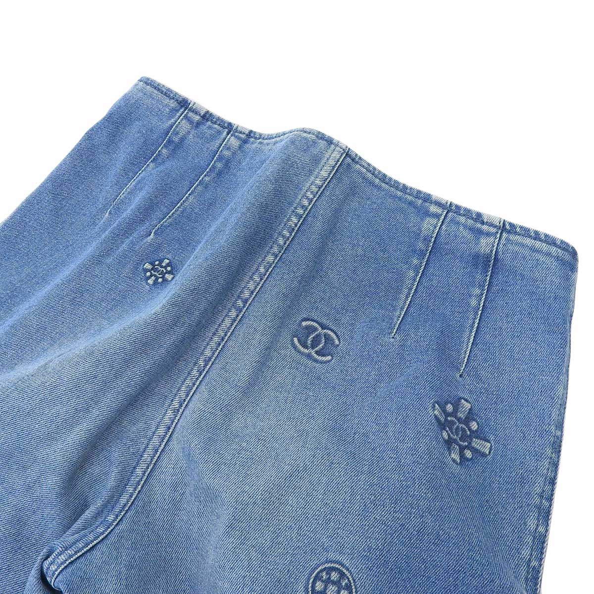 Chanel Denim Pants P70208V61785 Blue