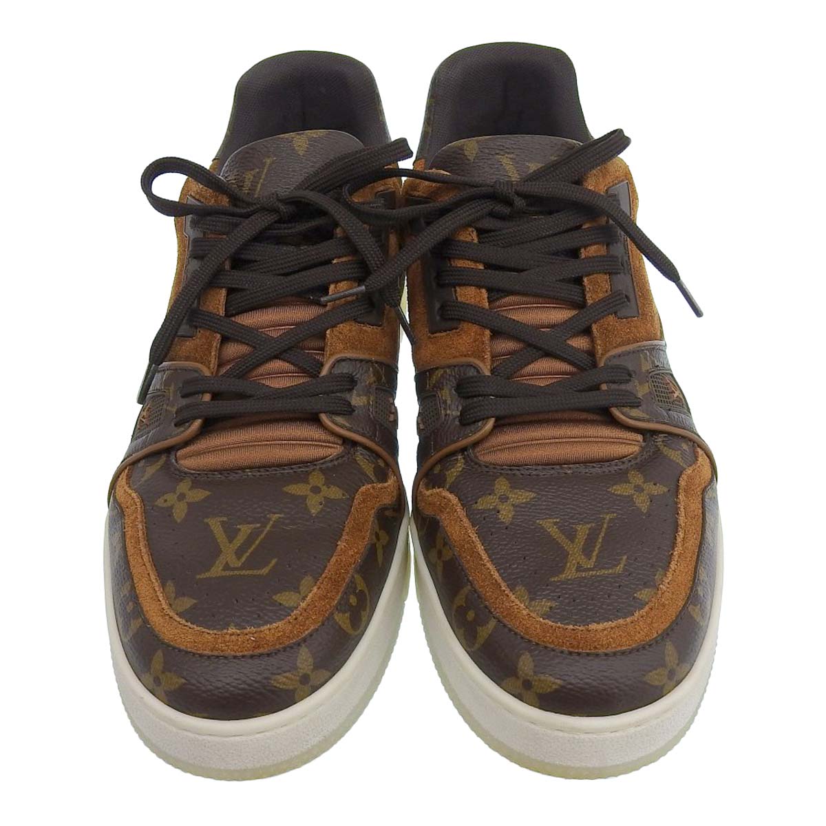 Louis Vuitton Monogram Sneakers Brown 46626