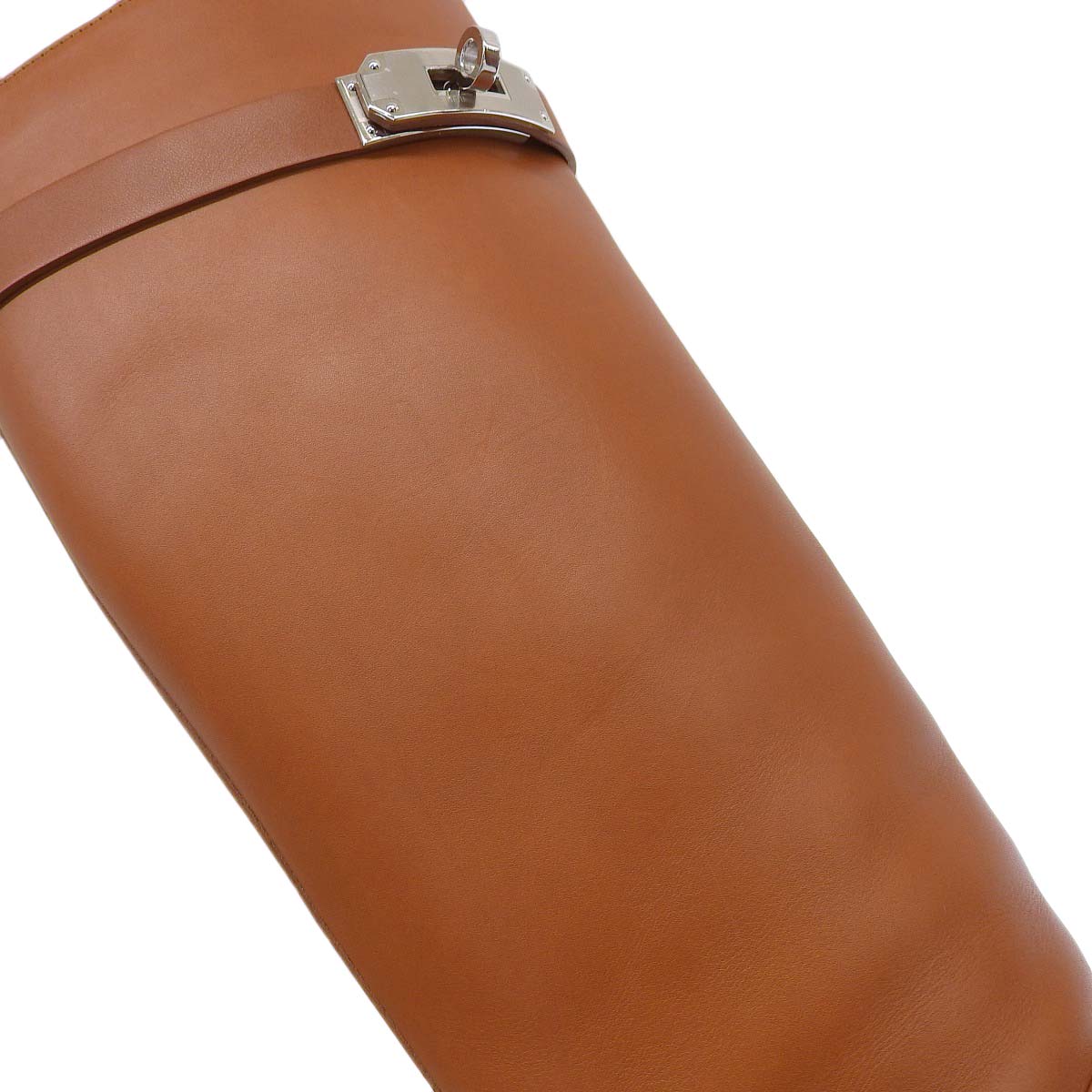 Hermes Leather Long Boots Brown