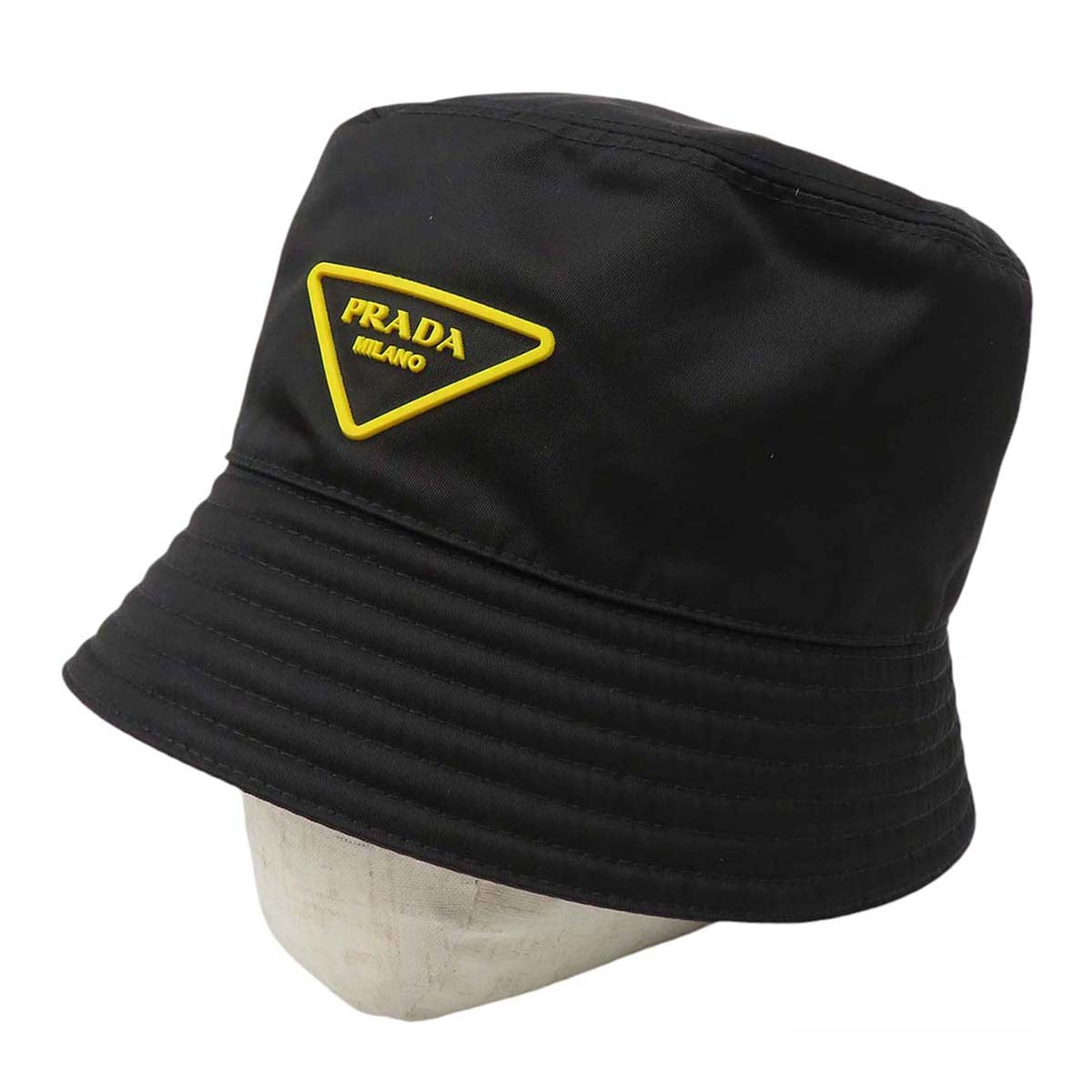 Prada Nylon Bucket Hat Black