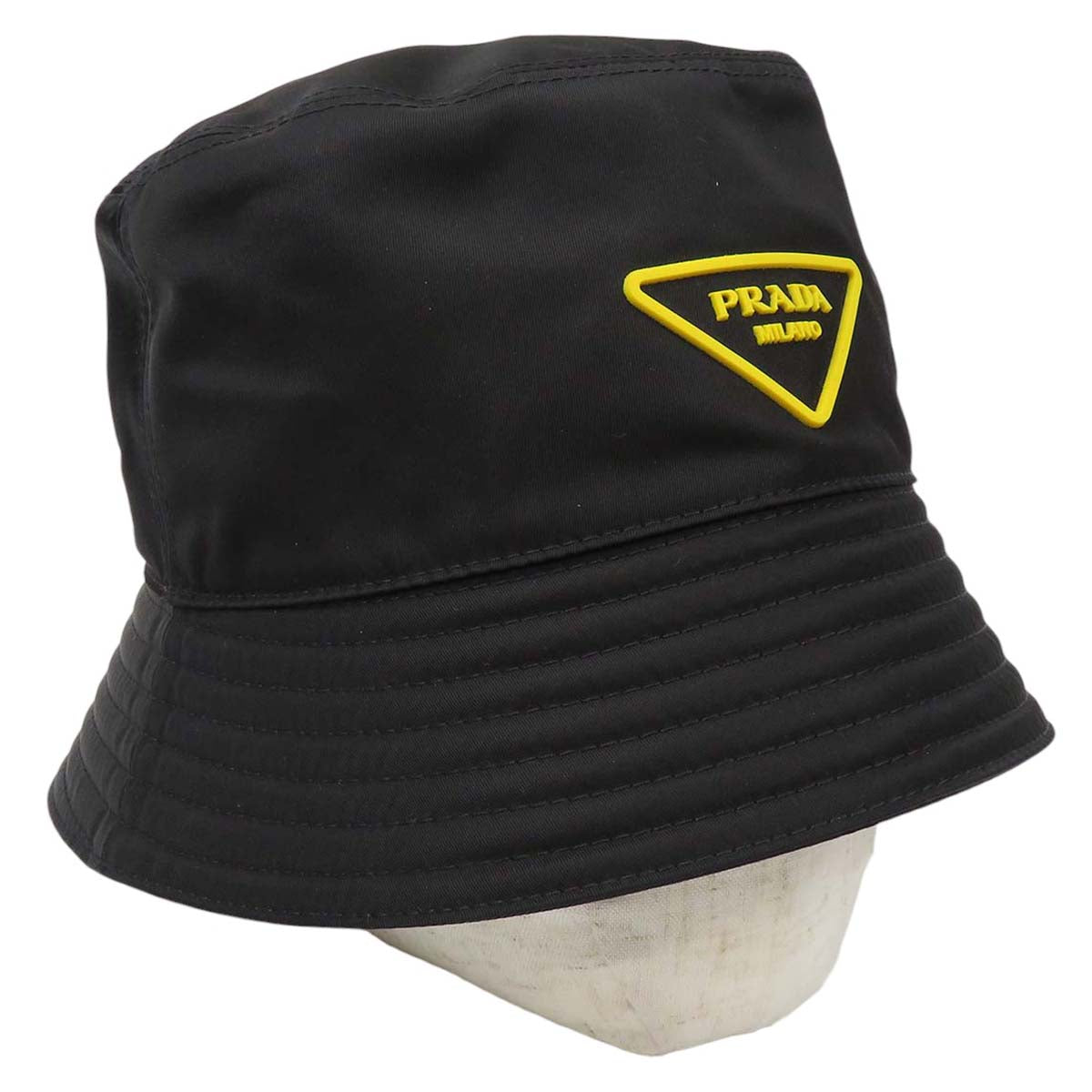 Prada Nylon Bucket Hat Black