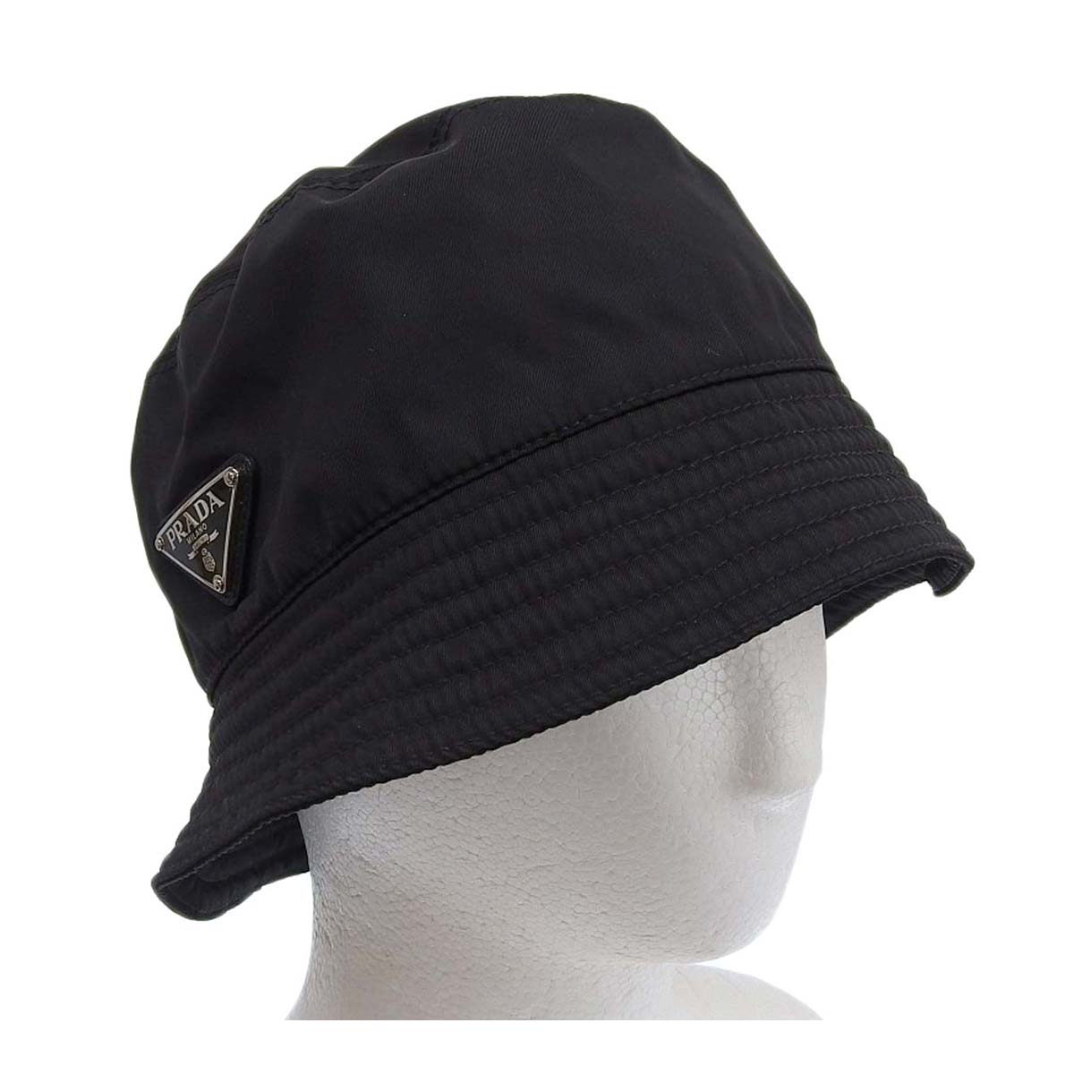 Prada Nylon Bucket Hat Black