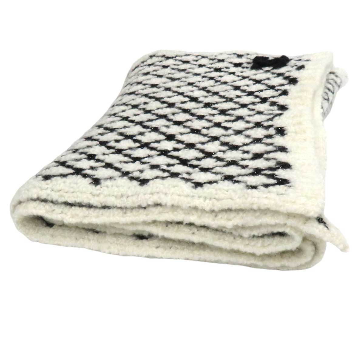 Chanel Cashmere Coco Mark Scarf