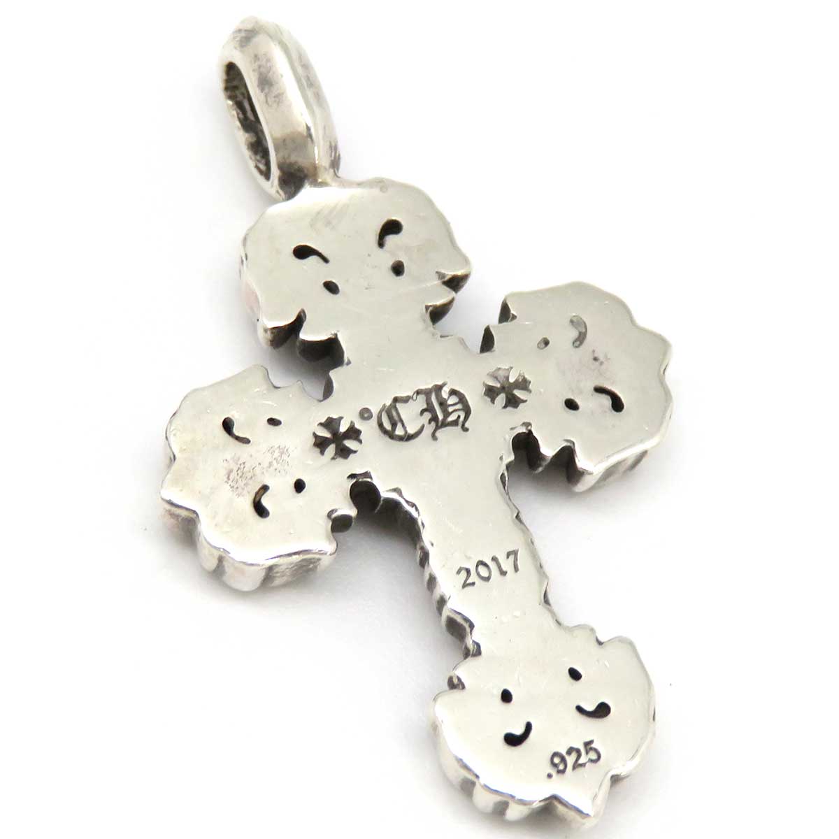 Chrome Hearts SV925 Filigree Cross Pendant