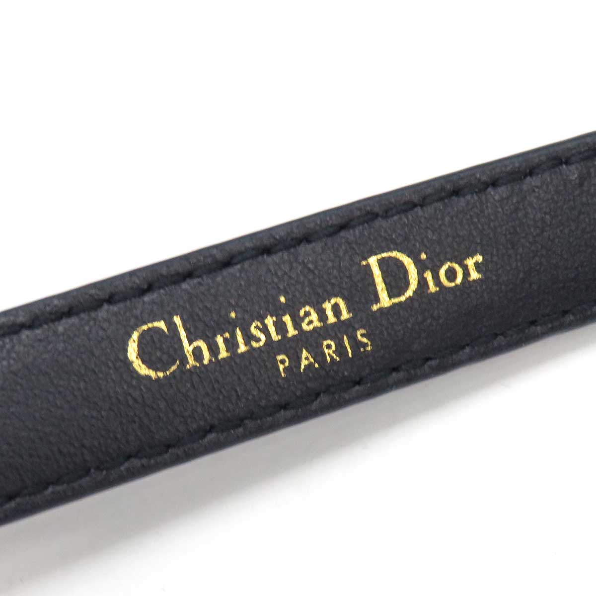 Dior GP Leather Heart Pattern Belt