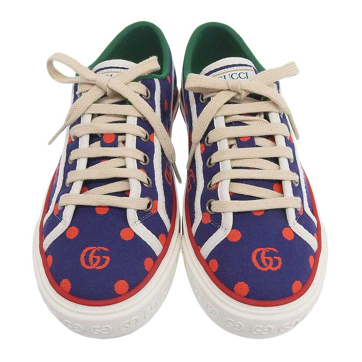 Gucci Sneakers Navy Red Green 46628