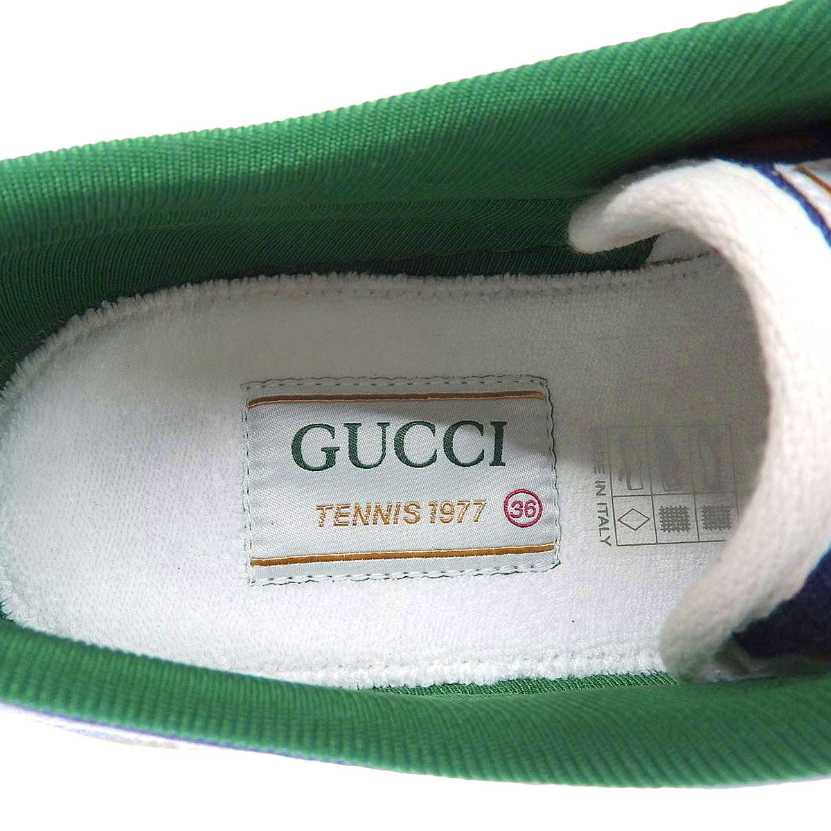 Gucci Sneakers Navy Red Green 46628