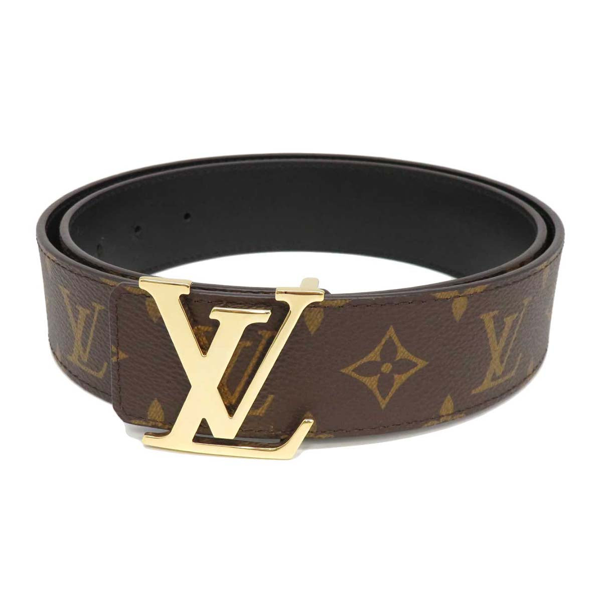 Louis Vuitton Leather Monogram Belt M0566