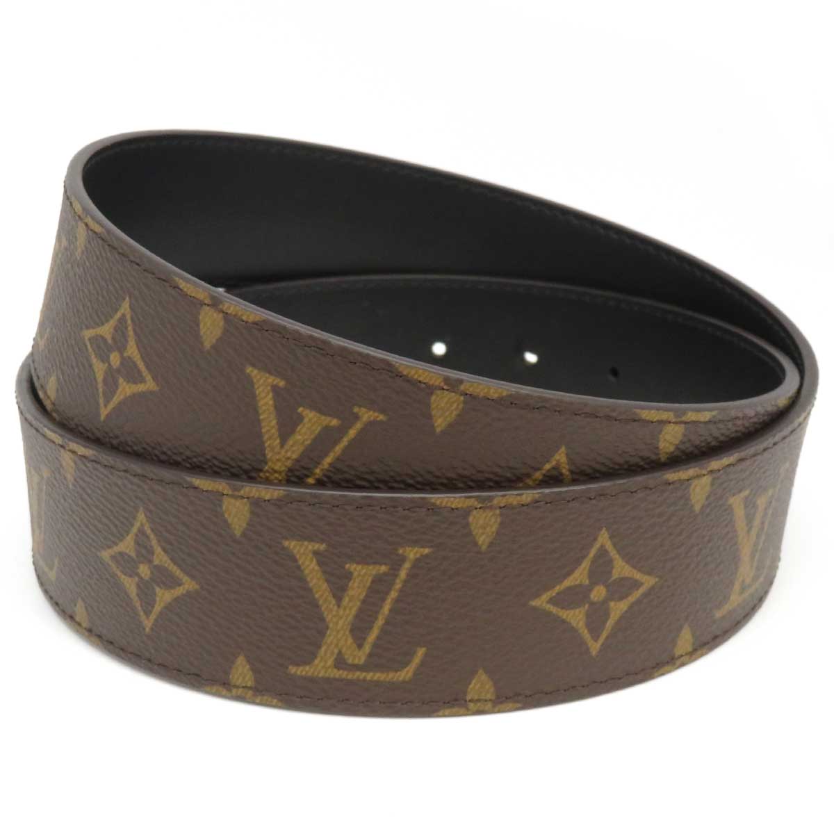 Louis Vuitton Leather Monogram Belt M0566