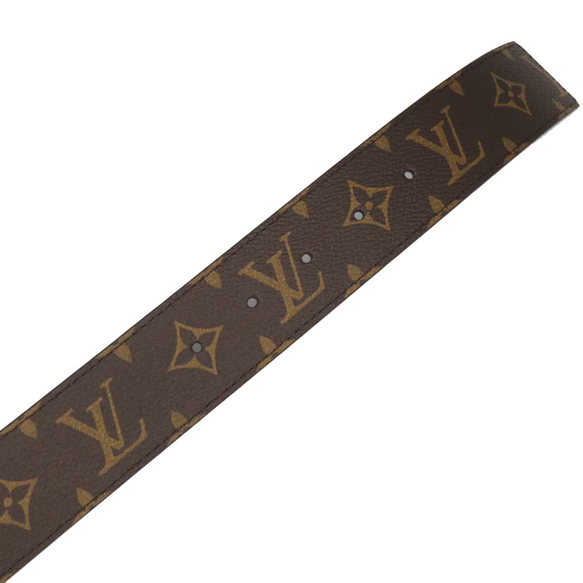 Louis Vuitton Leather Monogram Belt M0566