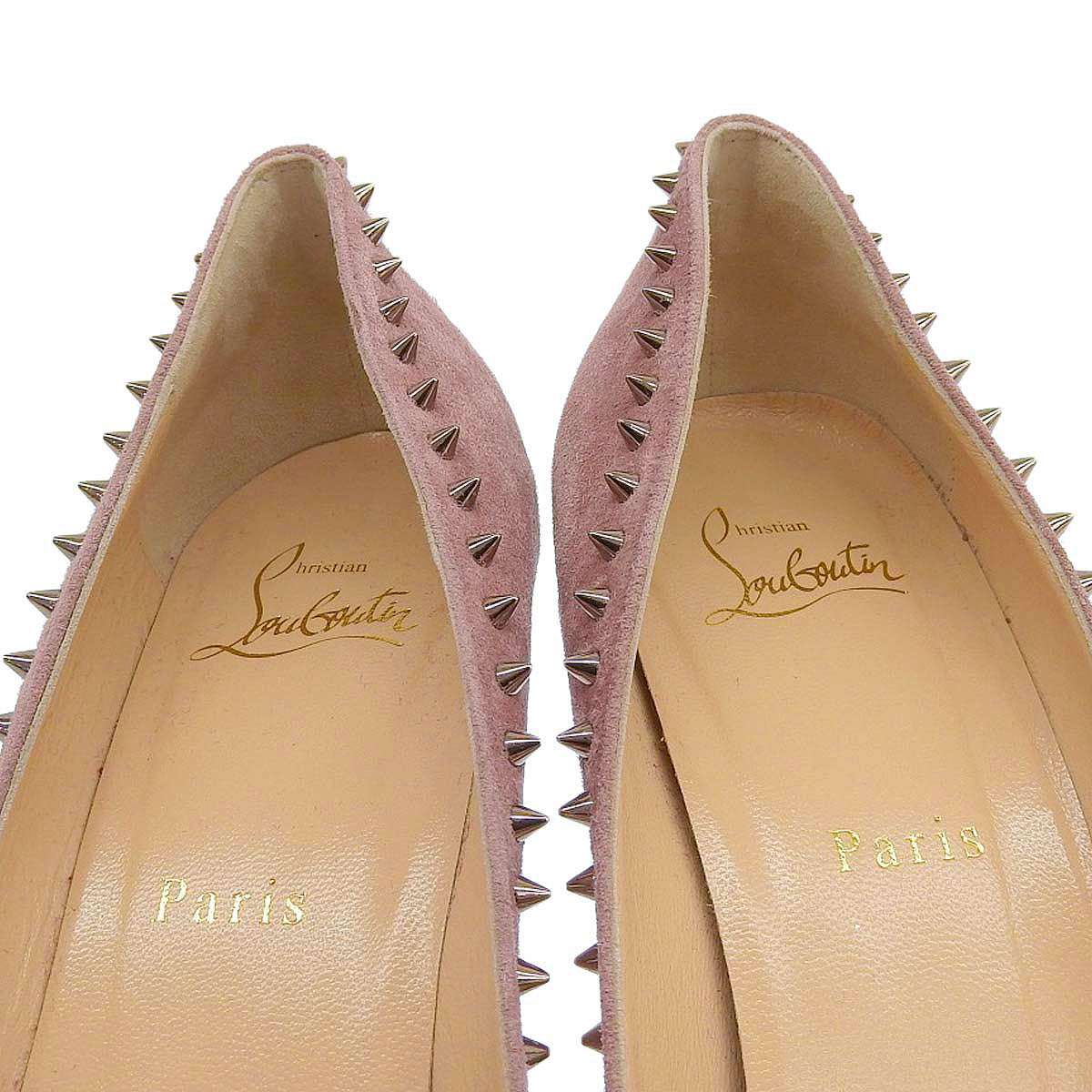 Christian Louboutin Anjalina Spike Pumps