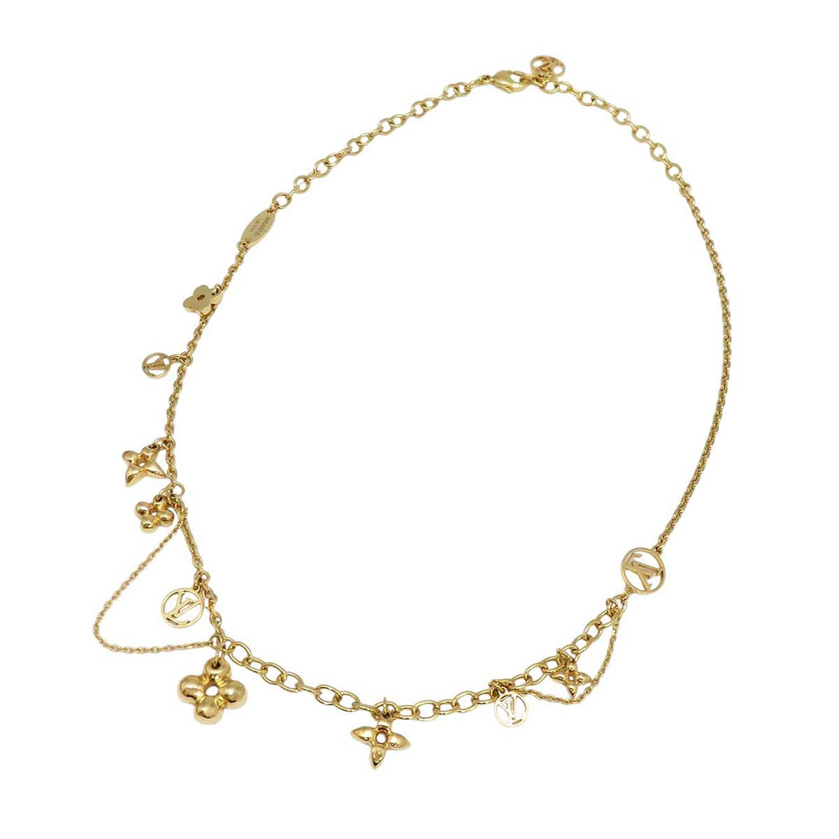 Louis Vuitton Metal Blooming Necklace M64855