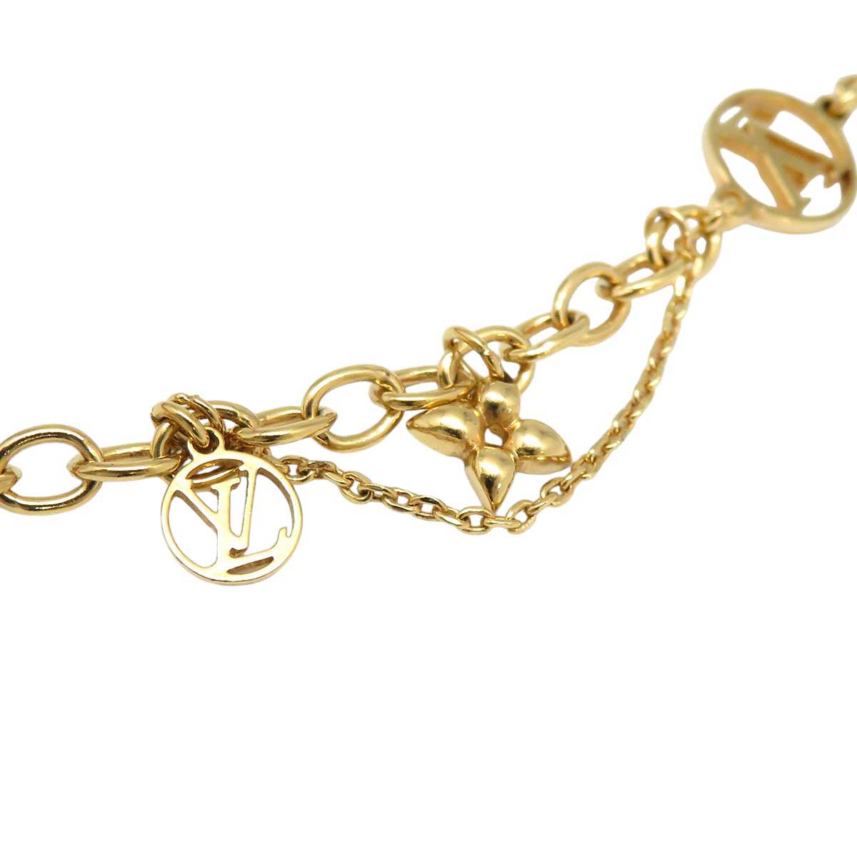 Louis Vuitton Metal Blooming Necklace M64855