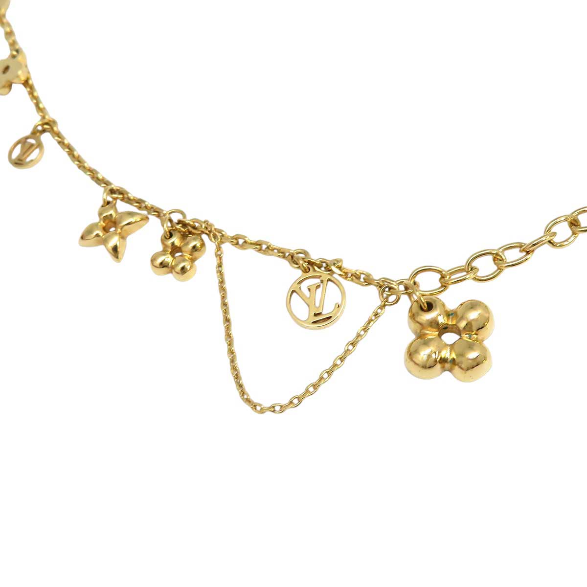 Louis Vuitton Metal Blooming Necklace M64855