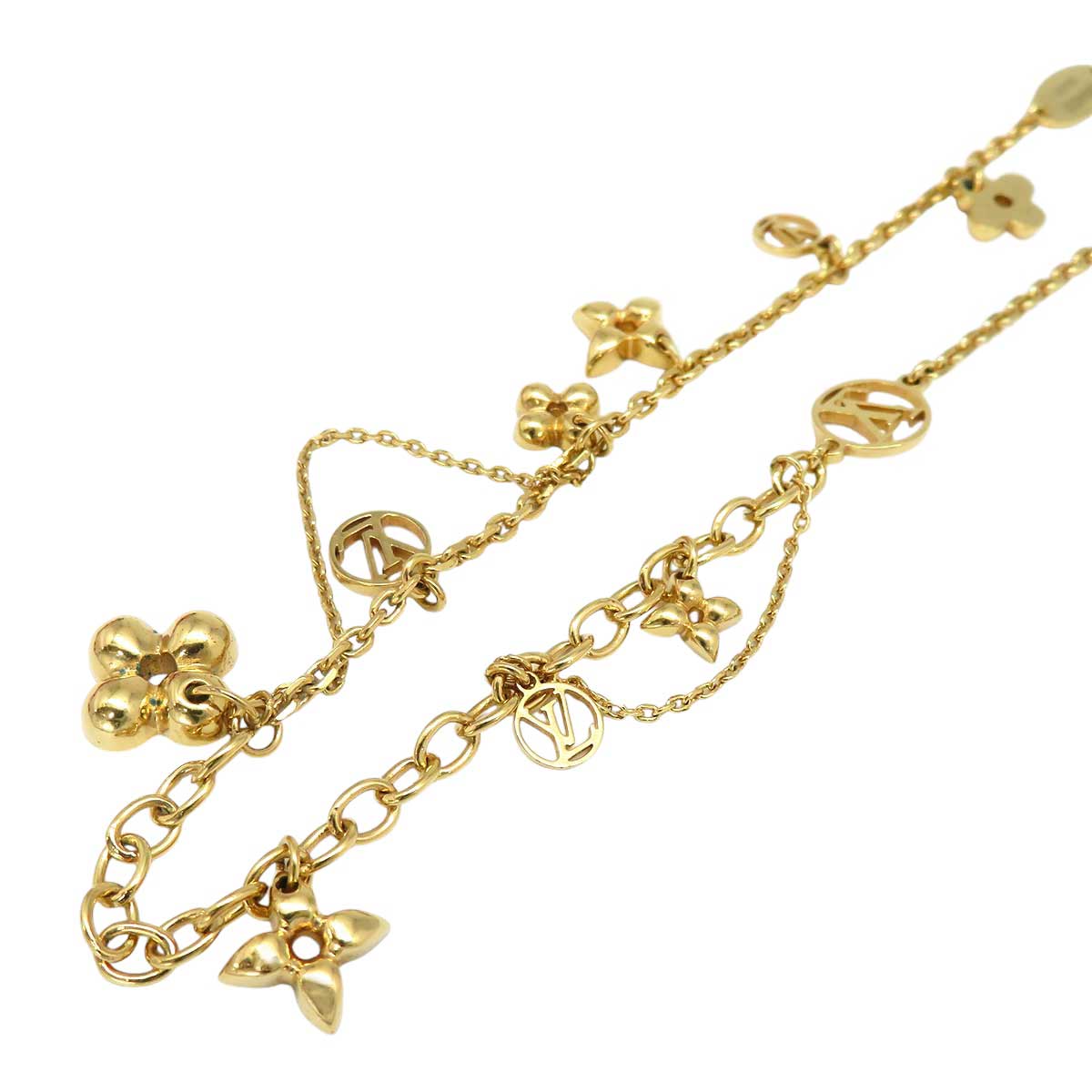 Louis Vuitton Metal Blooming Necklace M64855