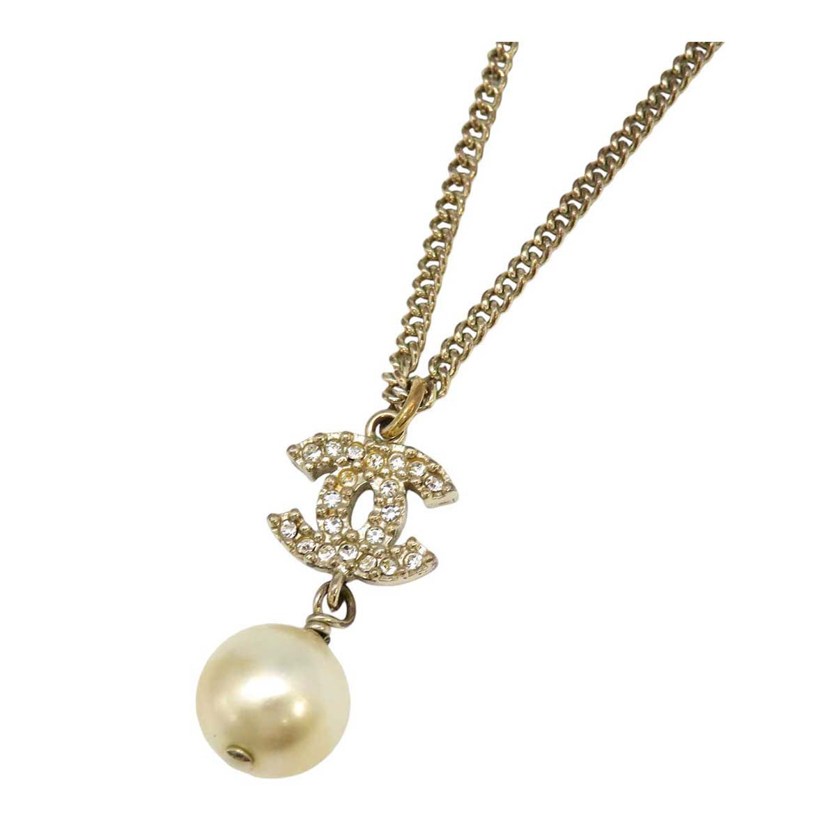 Chanel GP Costume Pearl Necklace