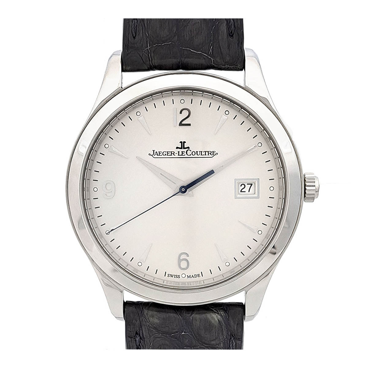 Jaeger-LeCoultre Q1548420 Automatic Watch Stainless Steel Leather