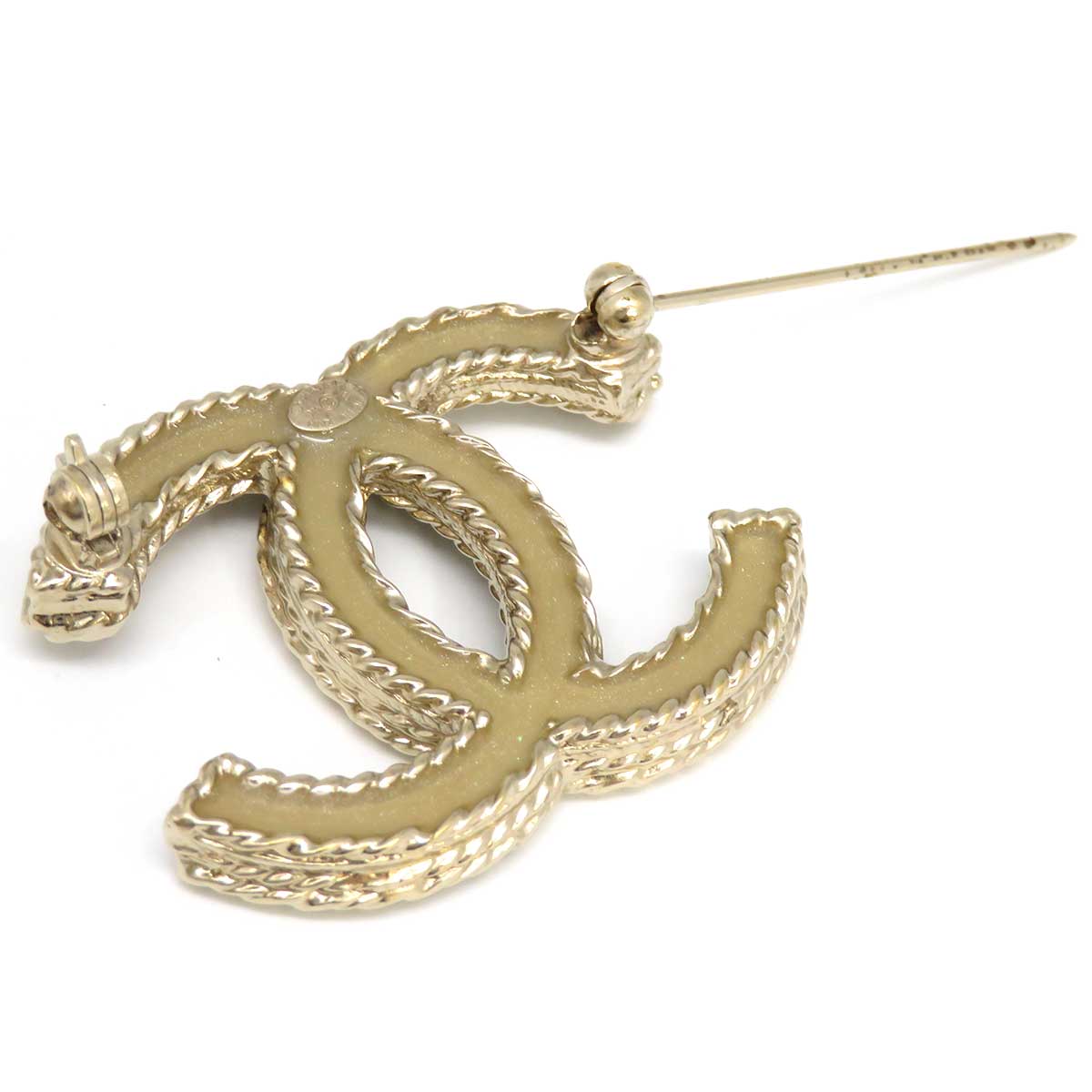 Chanel GP Strass Coco Mark Rhinestone Brooch