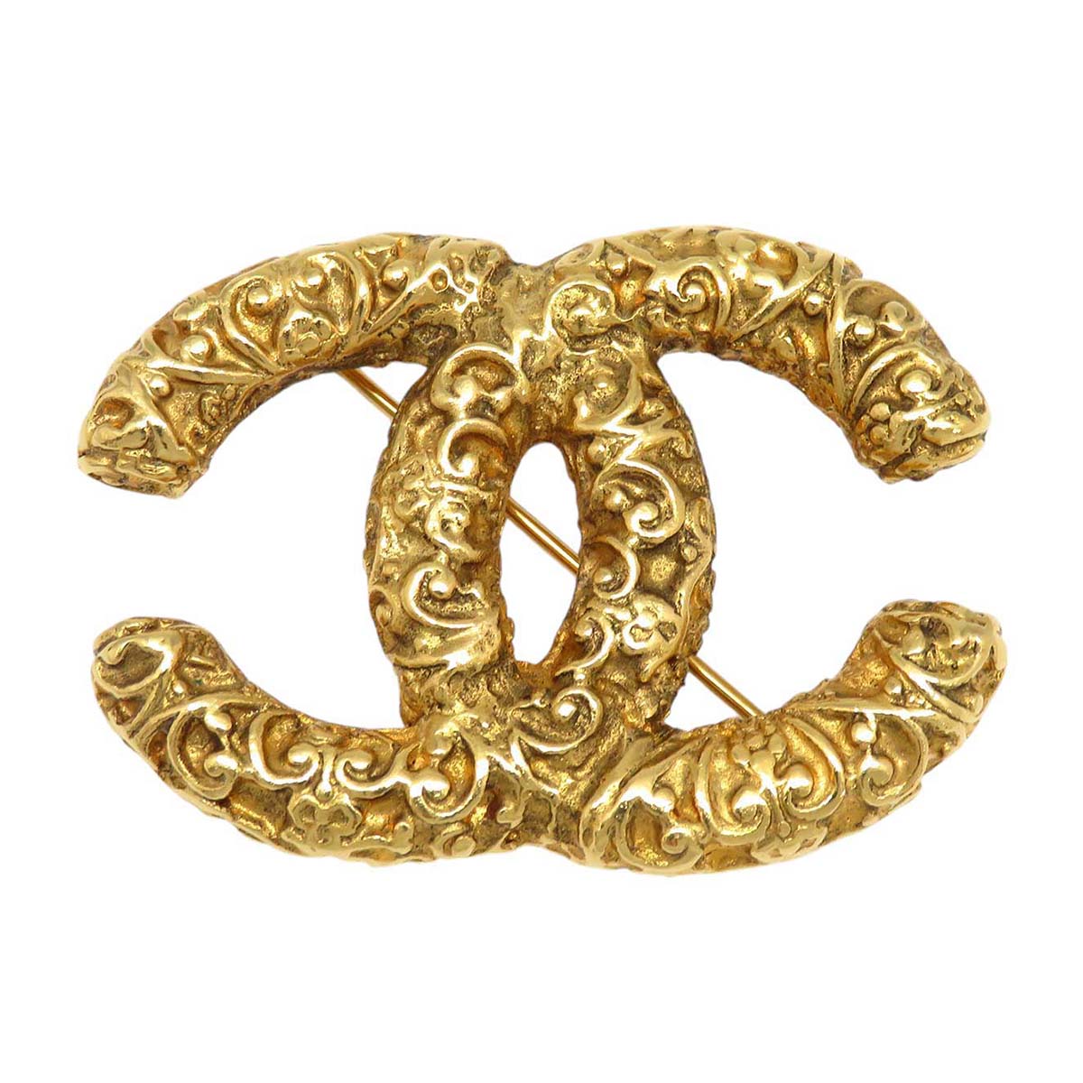 Chanel Vintage Coco Mark Brooch