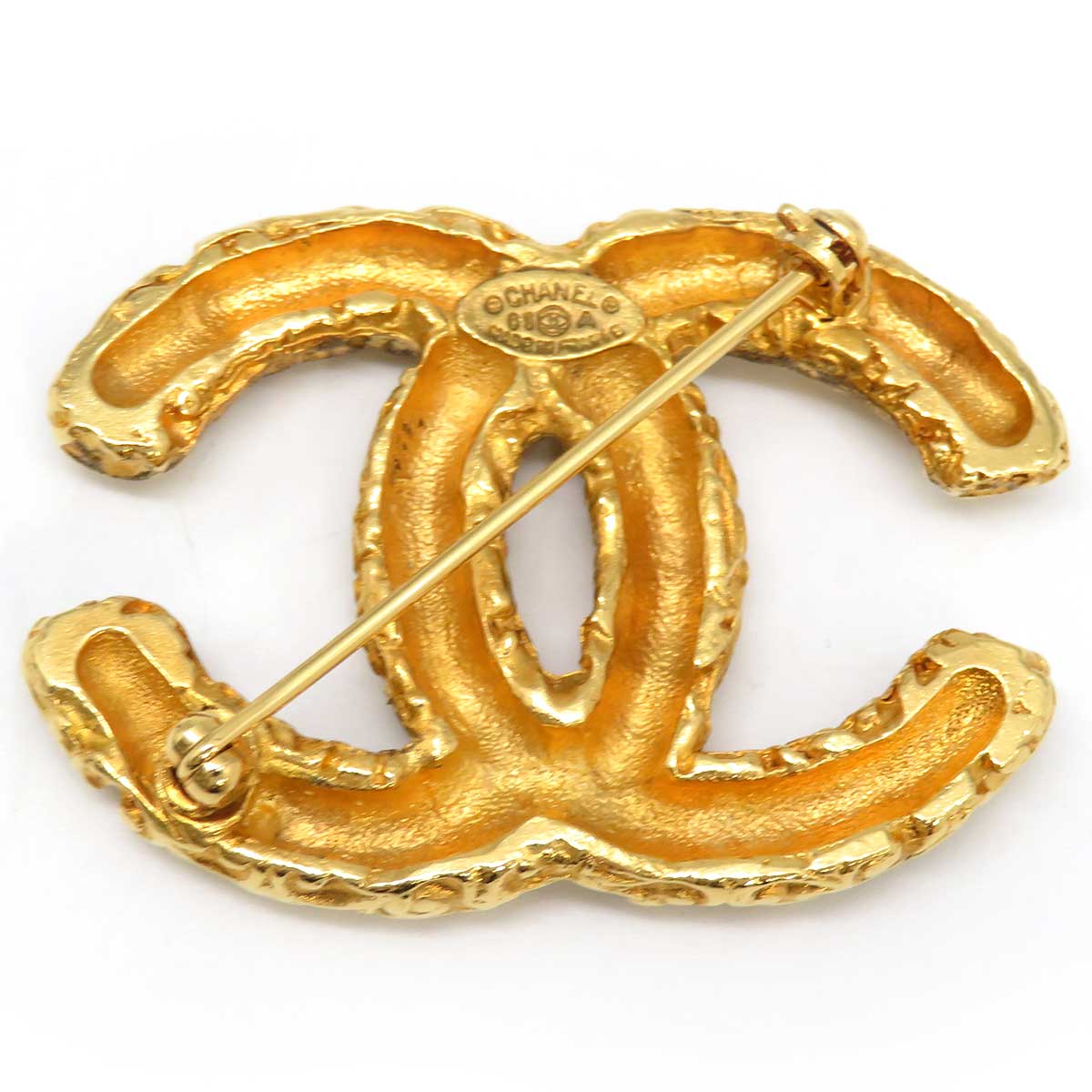 Chanel Vintage Coco Mark Brooch