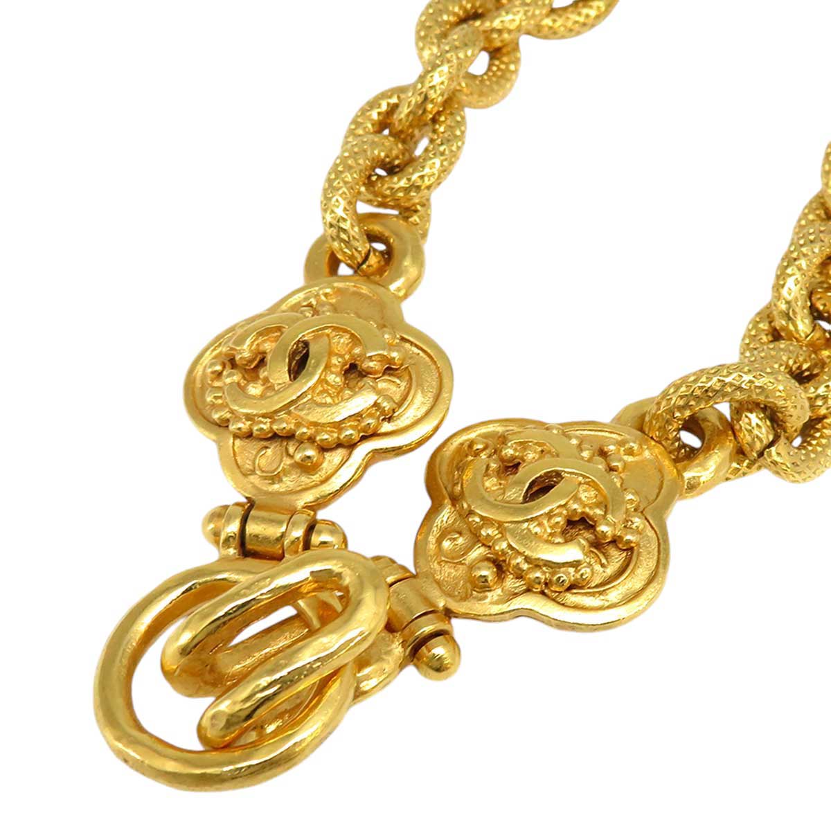 Chanel Vintage Coco Mark Long Necklace