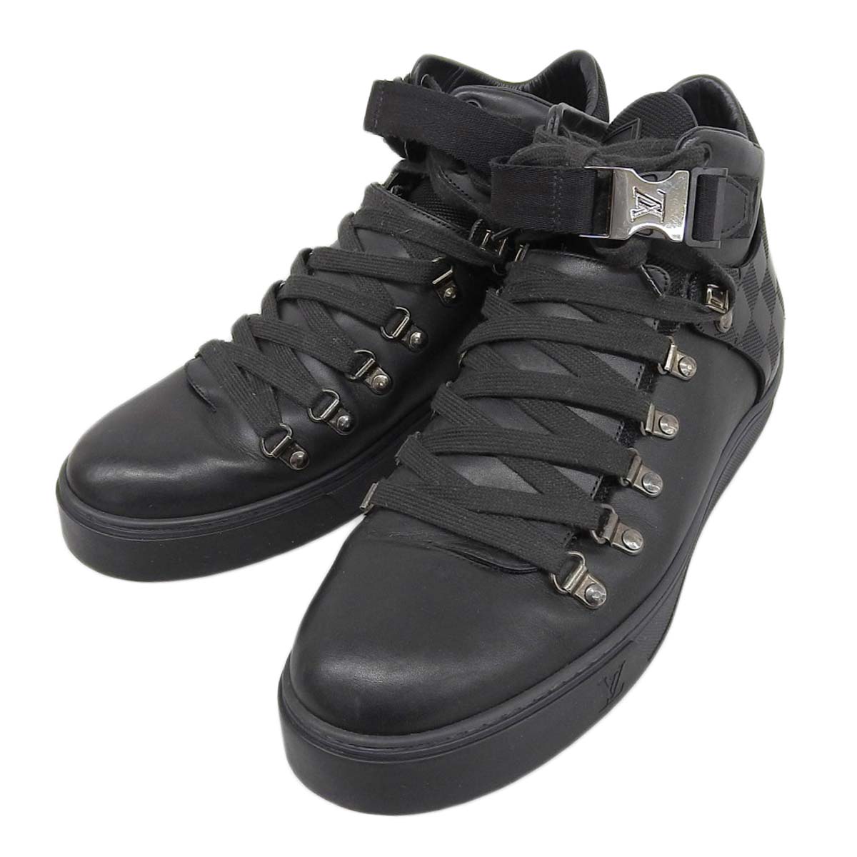 Louis Vuitton Damier Graphite Leather Sneakers