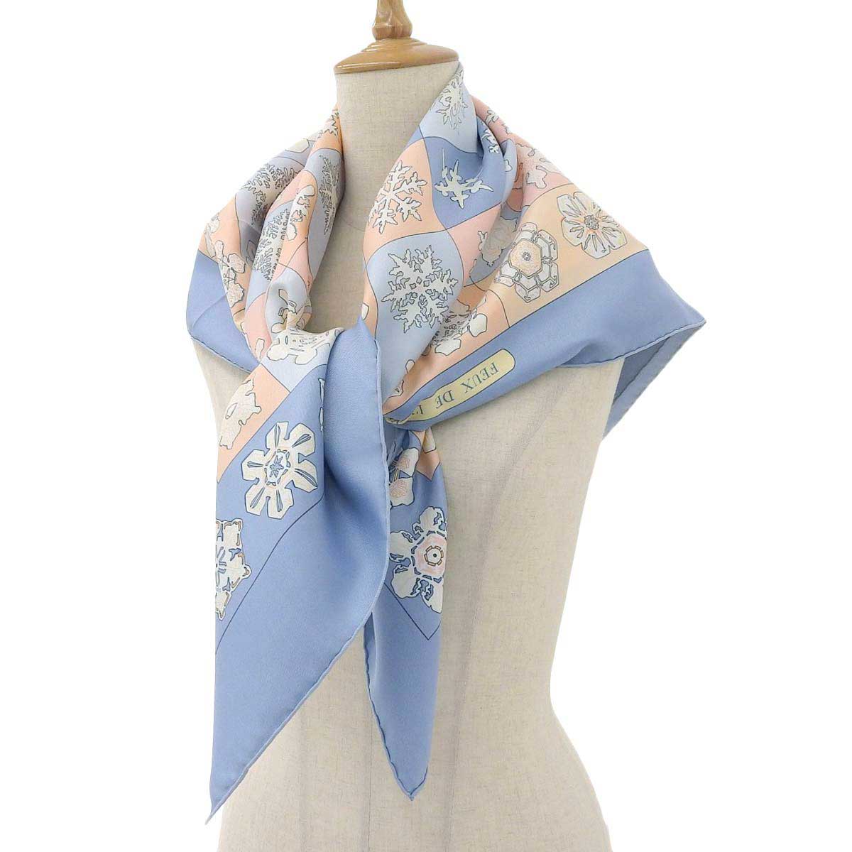 Hermes Silk Scarf FEUX DE L'HIVER