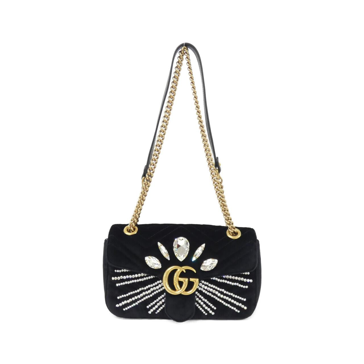 Gucci GG MARMONT Velvet Shoulder Bag