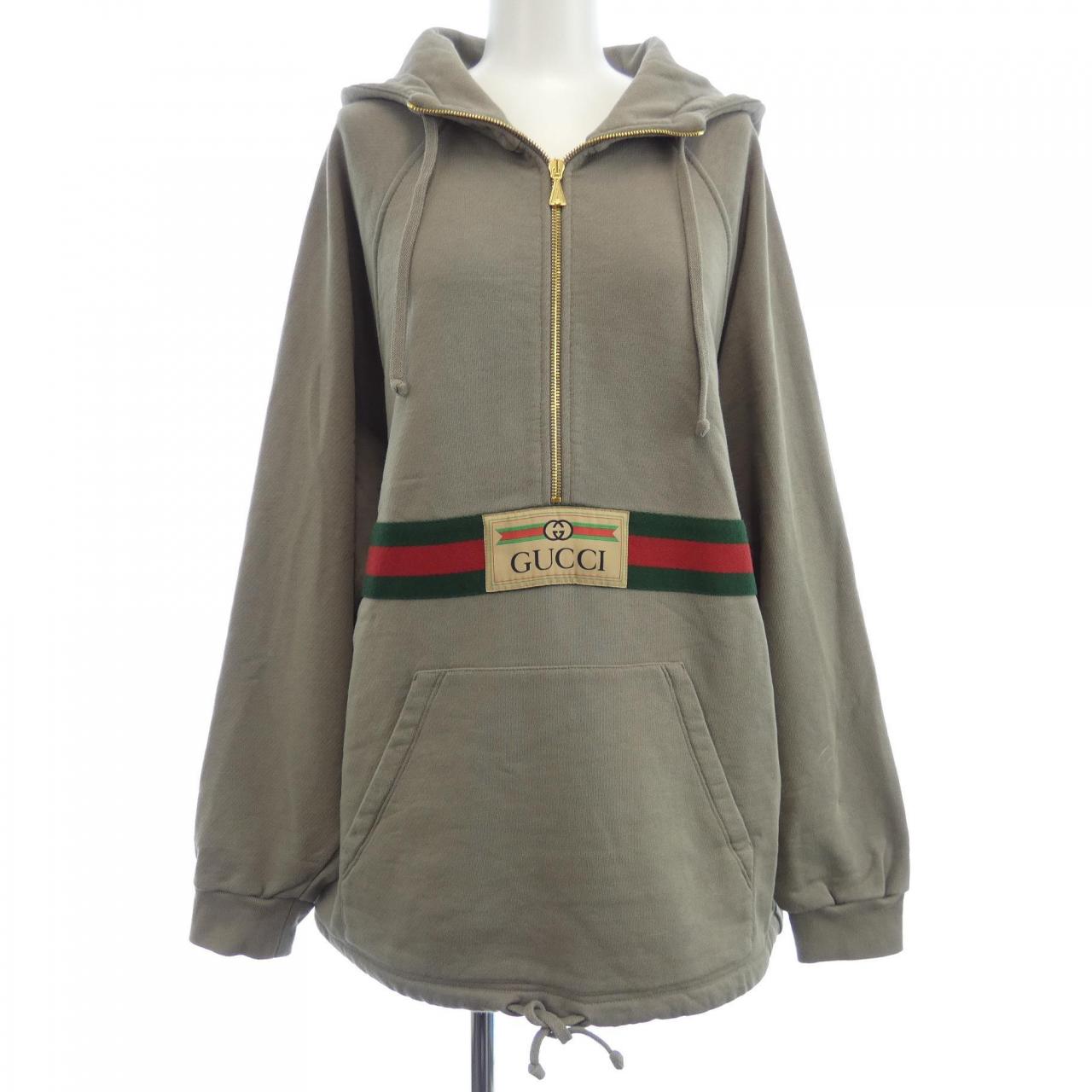 Gucci Web & GUCCI Label Sweatshirt Hoodie