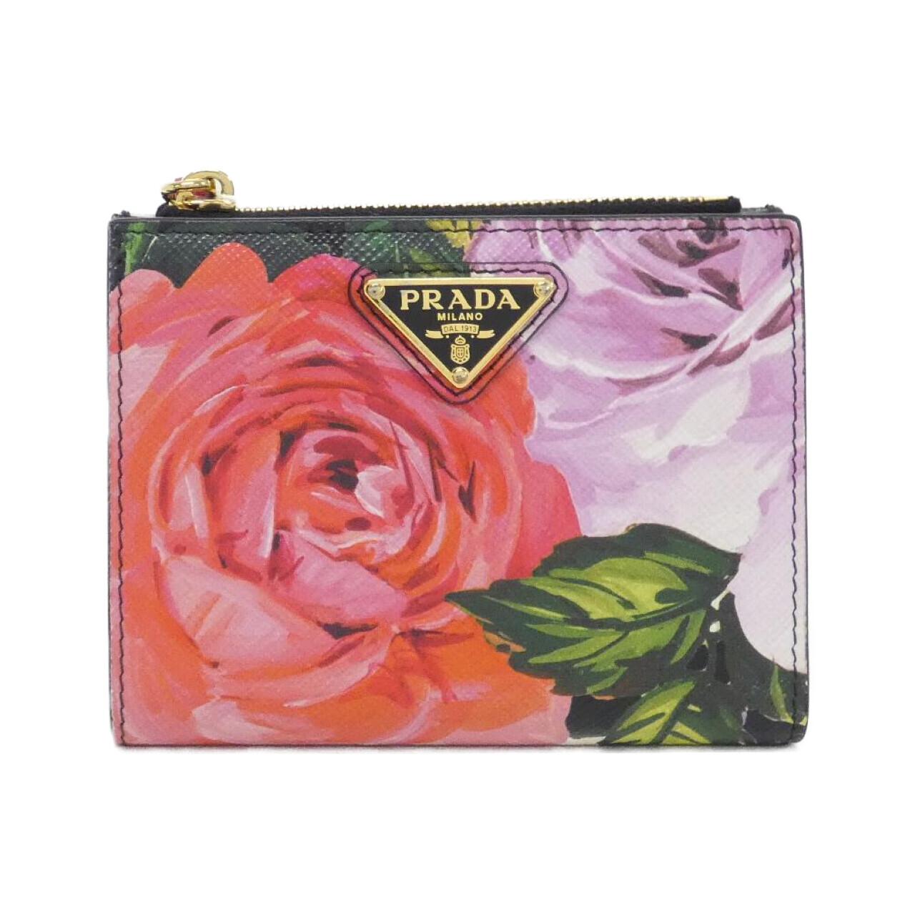 Prada 1ML050 Saffiano Bouquet Wallet
