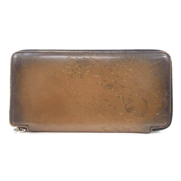 Berluti Itauba Scritto Leather Wallet