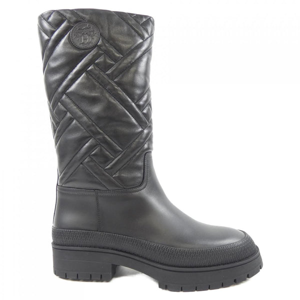 Hermes Mosaïque Fuji Leather Boots