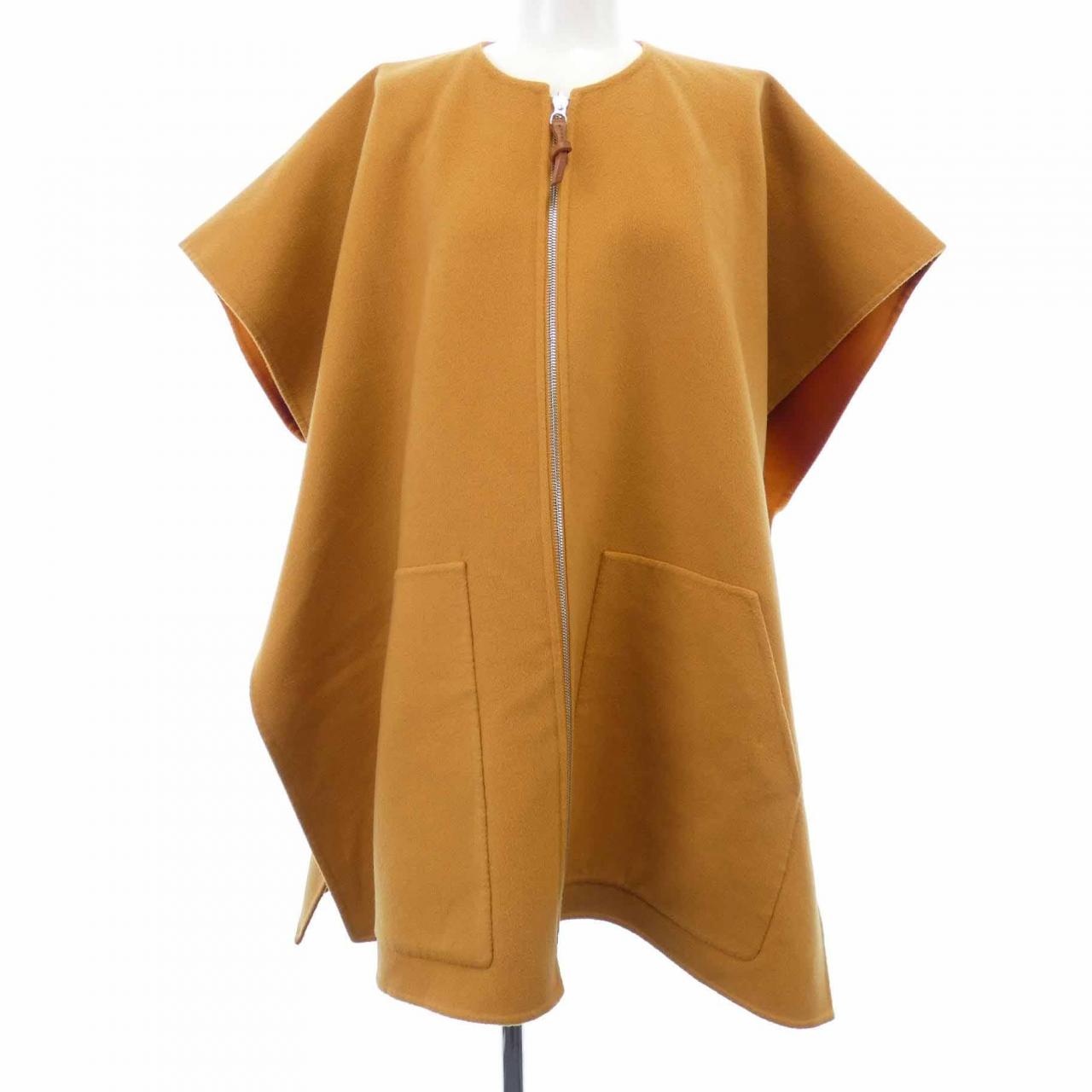 Hermès Double Face Cashmere Cape 34
