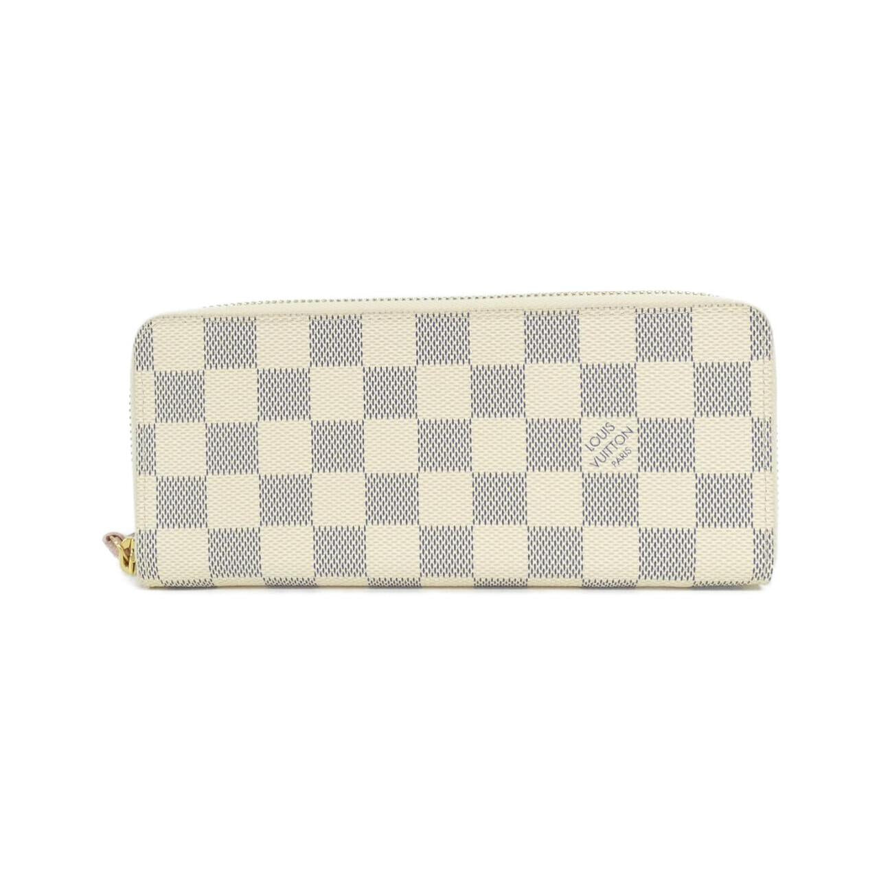 Louis Vuitton Portefeuille Clemence Damier Azur Wallet