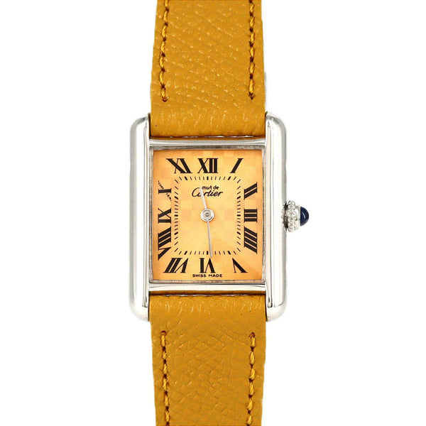 Cartier Must Tank Silver Watch