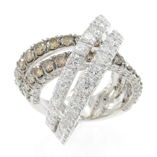 Ponte Vecchio 750 White Gold Diamond Ring