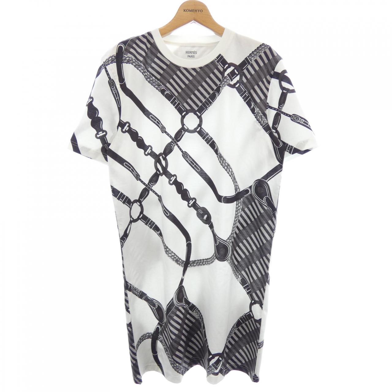 Hermes Coaching Remix Cotton Dress