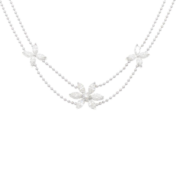 Au750 Diamond Necklace