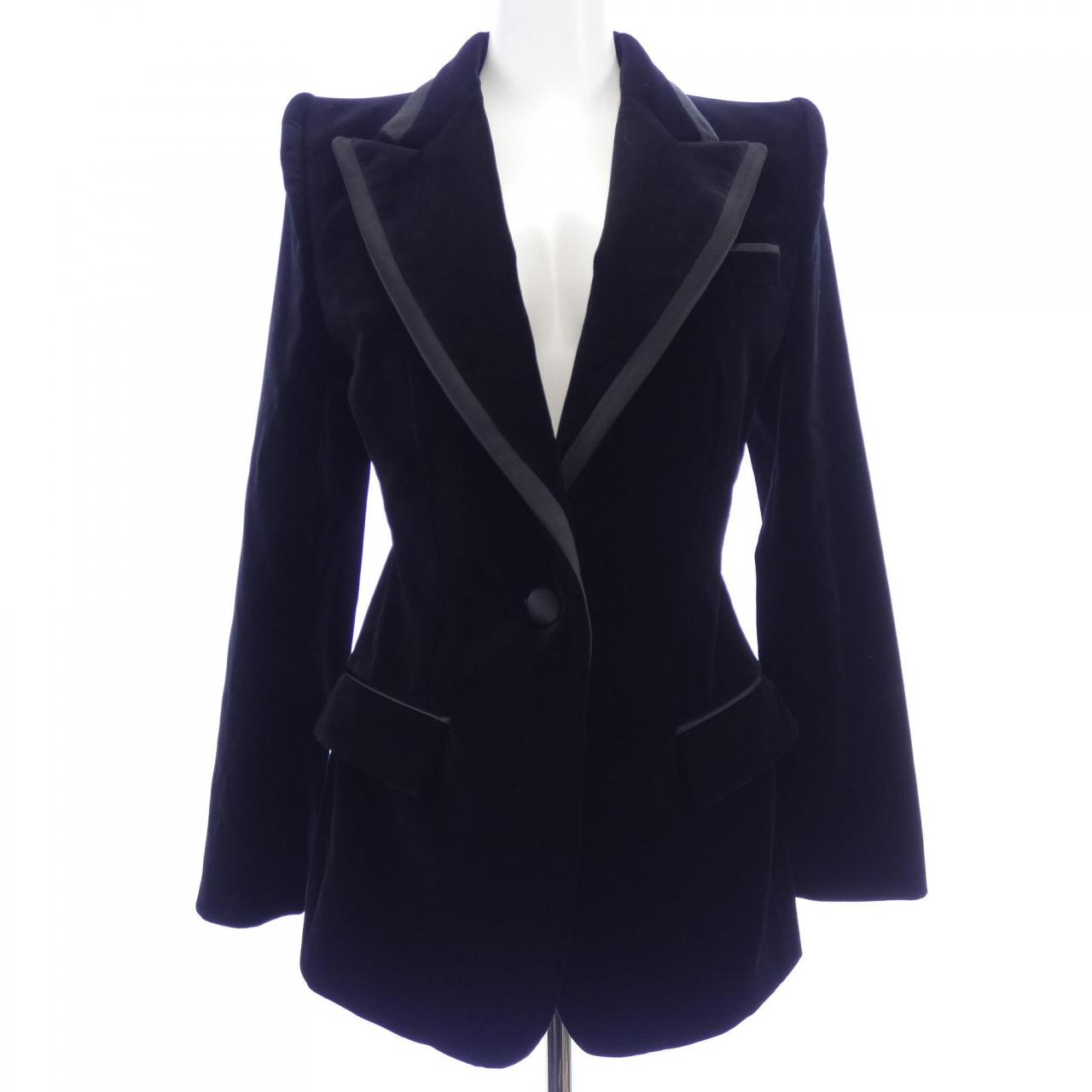 Gucci Velvet Single Breasted Jacket