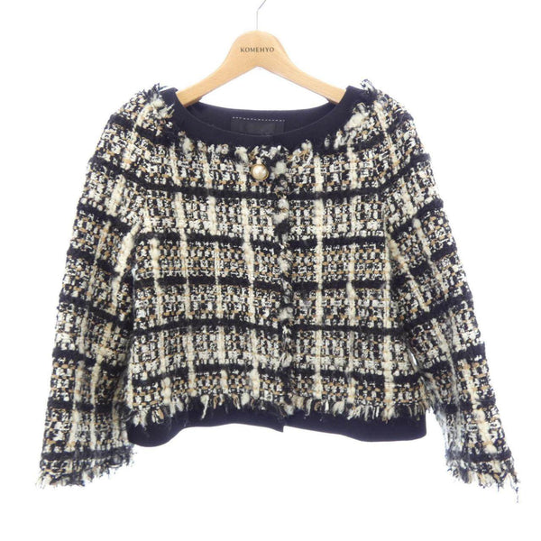 TO BE CHIC Collarless Jacket