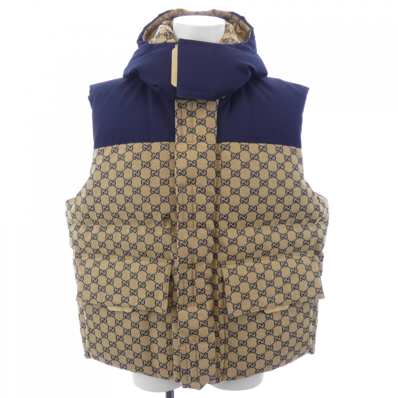Gucci GG Pattern Down Vest