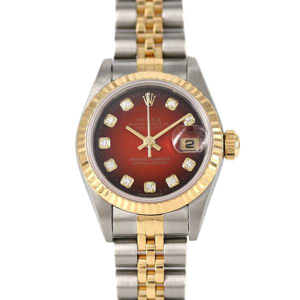 Rolex Datejust Stainless Steel Yellow Gold Automatic