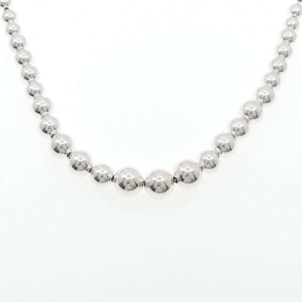 Tiffany Graduated Ball 925 Silver Necklace