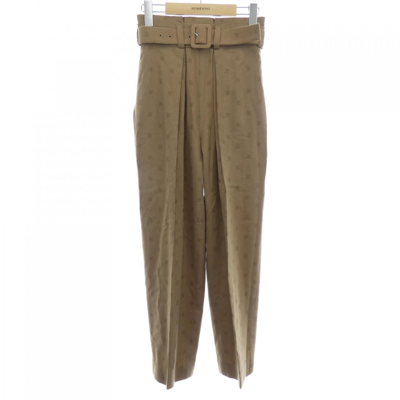 Fendi Cashmere Blend Pants
