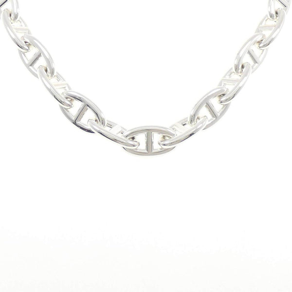 Hermes Chaine dAncre Sterling Silver Necklace