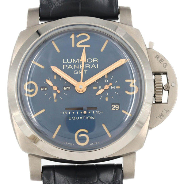 Panerai Luminor 1950 Equation of Time 8 Days GMT Titanium manual winding