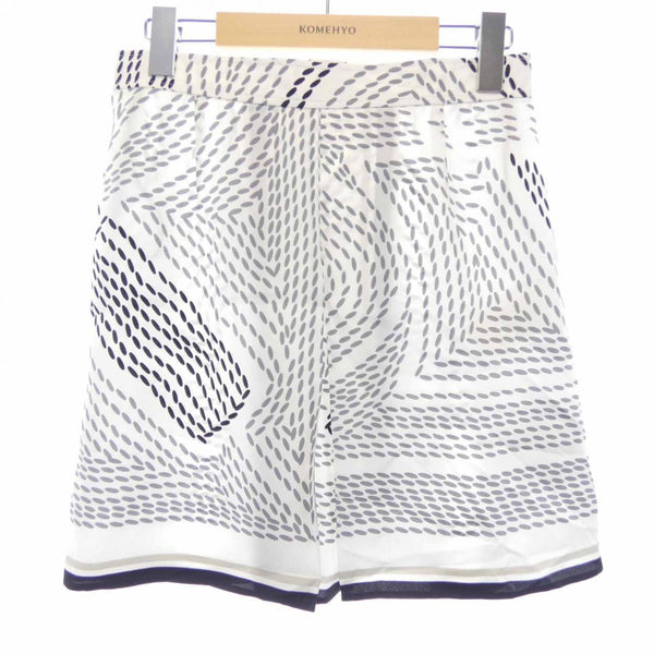 Hermes 2H0321DW Silk Skirt 34