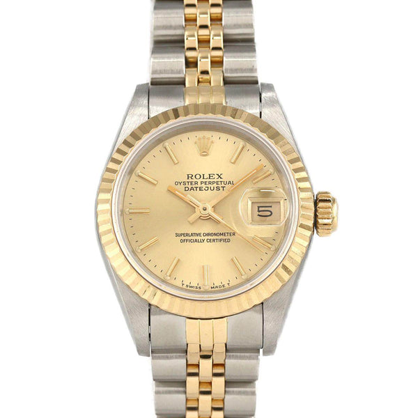 Rolex Datejust Stainless Steel Yellow Gold