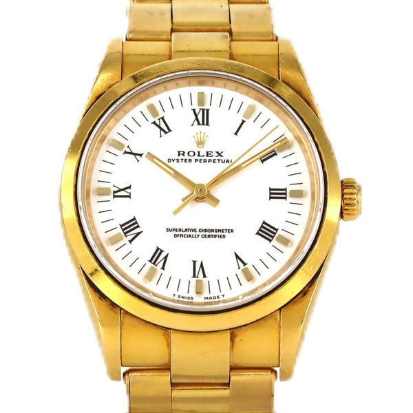 Rolex Oyster Perpetual Yellow Gold Automatic